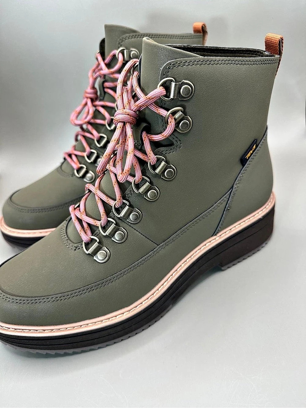 Teva Midform Boot Women's Hiking Boots Green & Pink US 9